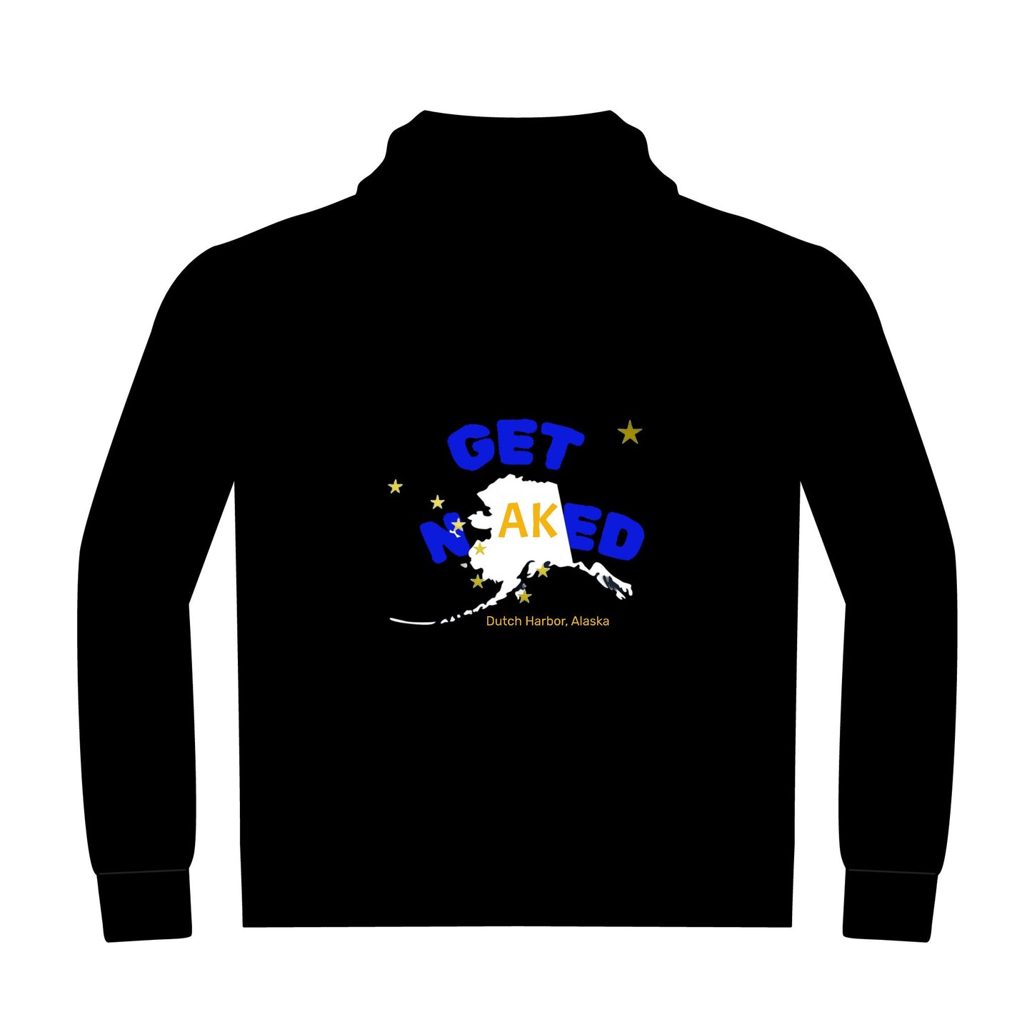 Alaska 'Get Naked' Hoodie, Unisex Pullover